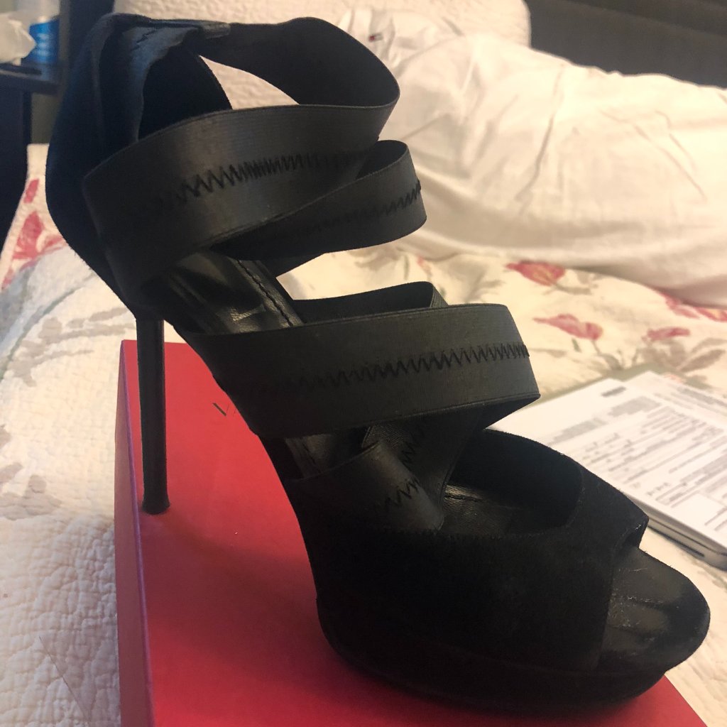 Yves Saint Laurent Ysl - Thin Heels (Size 37.5)